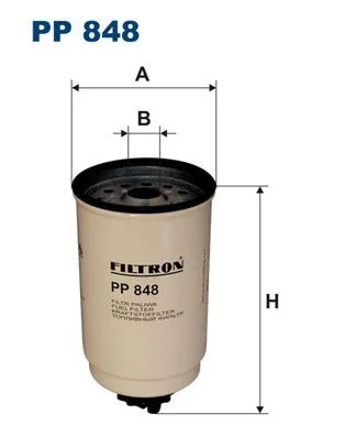 Filtro de Combustível FILTRON PP 848