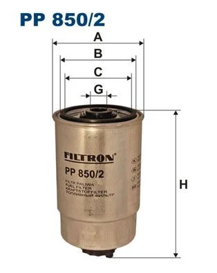 Filtro de Combustível FILTRON PP 850/2