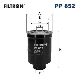 Filtro de Combustível FILTRON PP 852