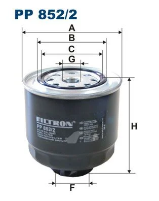 Filtro de Combustível FILTRON PP 852/2