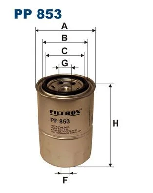 Fuel Filter FILTRON PP853