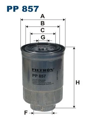 Fuel Filter FILTRON PP 857