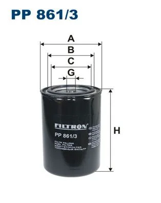Fuel Filter FILTRON PP 861/3