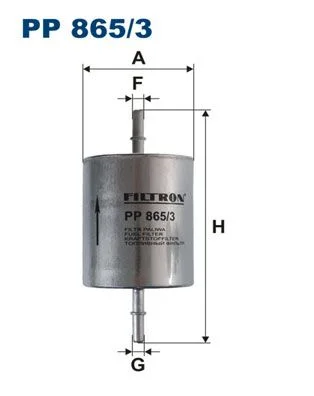 Filtro de Combustível FILTRON PP 865/3