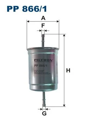 Filtro de Combustível FILTRON PP 866/1