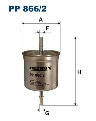 Filtro de Combustível FILTRON PP 866/2