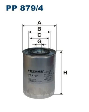 Fuel Filter FILTRON PP 879/4