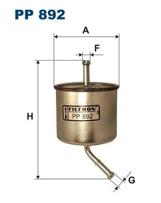 Fuel Filter FILTRON PP 892