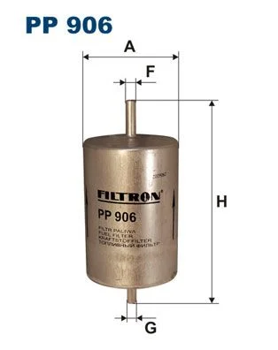 Fuel Filter FILTRON PP 906