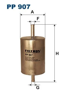 Filtro de Combustível FILTRON PP 907