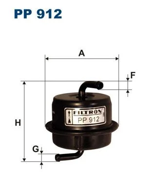 Filtro de Combustível FILTRON PP 912