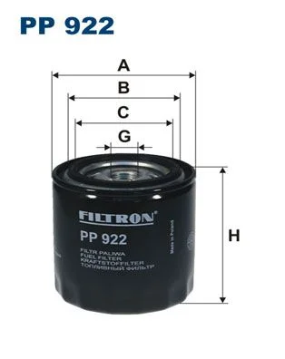 Fuel Filter FILTRON PP922