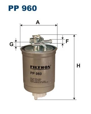 Filtro de Combustível FILTRON PP 960