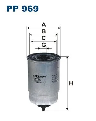 Fuel Filter FILTRON PP 969