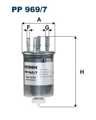 Fuel Filter FILTRON PP 969/7