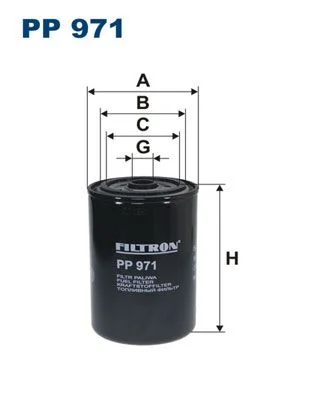 Filtro de Combustível FILTRON PP 971