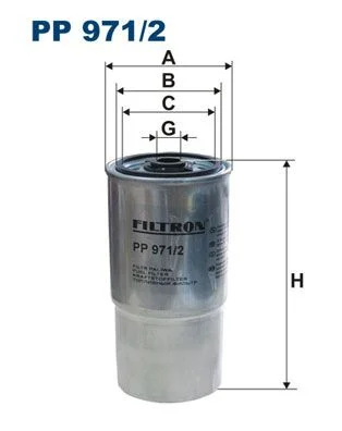 Filtro de Combustível FILTRON PP 971/2