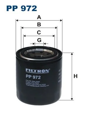 Filtro de Combustível FILTRON PP 972