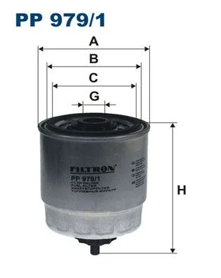 Filtro de Combustível FILTRON PP 979/1