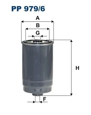 Fuel Filter FILTRON PP 979/6