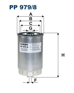 Fuel Filter FILTRON PP 979/8