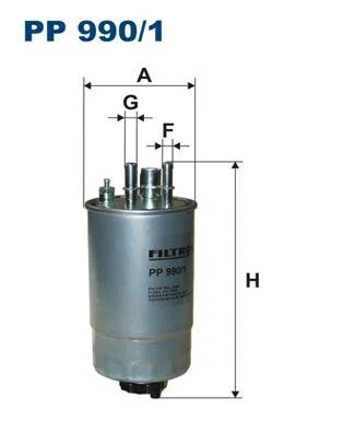 Fuel Filter FILTRON PP 990/1