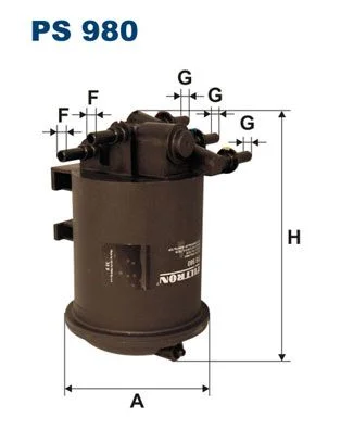 Fuel Filter FILTRON PS 980
