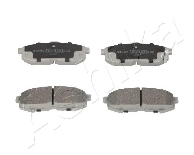 Brake Pad Set, disc brake ASHIKA 51-03-316