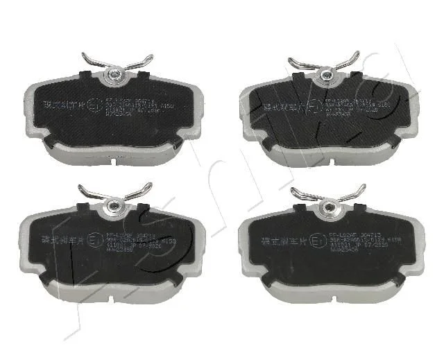 Brake Pad Set, disc brake ASHIKA 51-0L-L02
