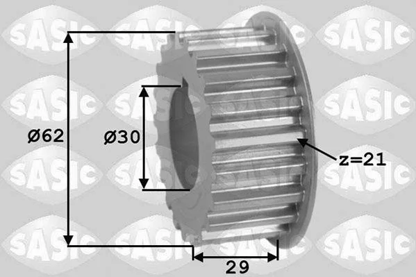 Sprocket, crankshaft SASIC 1600001