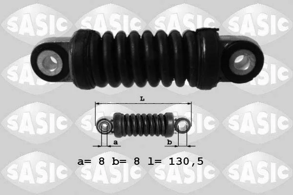 Conjunto de correias em V SASIC 1620043
