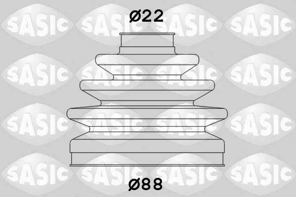 Bellow Kit, drive shaft SASIC 1906099