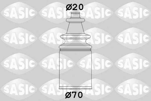 Kit de Fole, veio de transmissão SASIC 2873833
