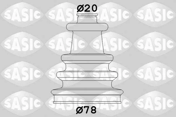 Bellow Kit, drive shaft SASIC 2933743