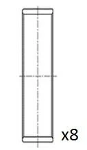 Švaistiklio indėklas FAI AutoParts BB2043-STD