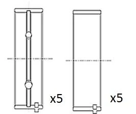 Crankshaft Bearing Shell FAI AutoParts BM1001-STD