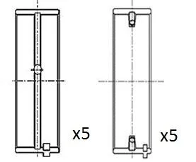 Rolamento da cambota FAI AutoParts BM1002-025