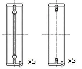 Rolamento da cambota FAI AutoParts BM1003-STD
