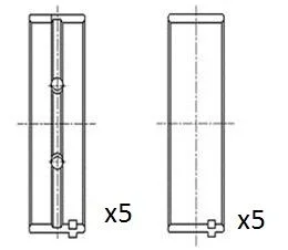Rolamento da cambota FAI AutoParts BM1011-025