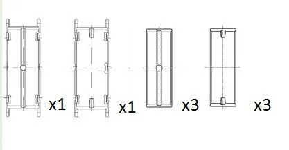 Rolamento da cambota FAI AutoParts BM1013-025