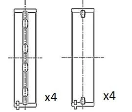 Rolamento da cambota FAI AutoParts BM1017-STD