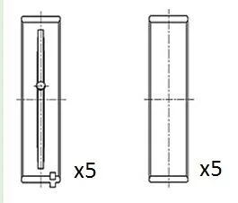 Rolamento da cambota FAI AutoParts BM1019-STD