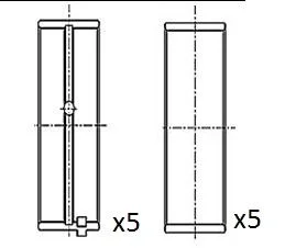 Alkūninio veleno indėklas FAI AutoParts BM1023-STD