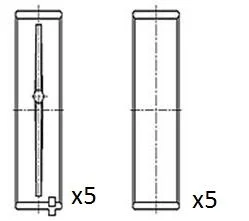 Alkūninio veleno indėklas FAI AutoParts BM1024-STD