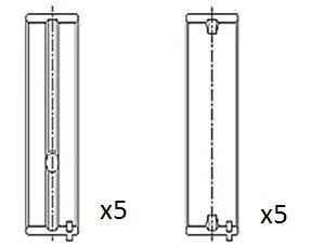 Alkūninio veleno indėklas FAI AutoParts BM1034-STD