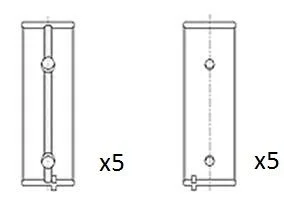 Alkūninio veleno indėklas FAI AutoParts BM1042-STD