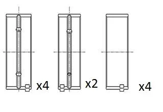 Rolamento da cambota FAI AutoParts BM1043-STD