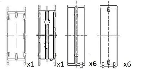 Rolamento da cambota FAI AutoParts BM1064-STD