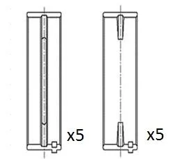 Rolamento da cambota FAI AutoParts BM1066-025