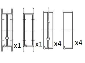 Crankshaft Bearing Shell FAI AutoParts BM1067-STD